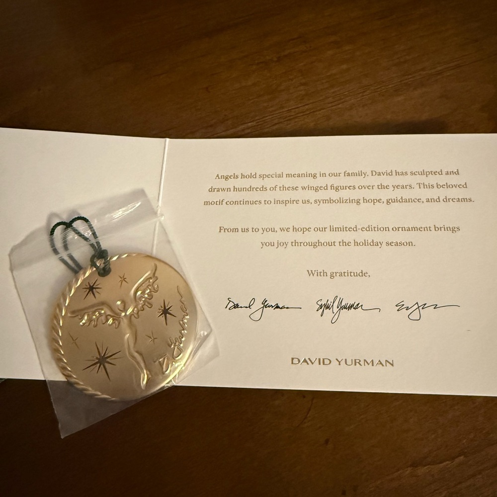 NWT 2025 Limited Edition David Yurman Ornament - Picture 4 of 5